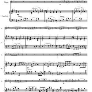 Clochard - breve aria strumnet. per Flauto e. e Pianoforte. - Enzo Avitabile