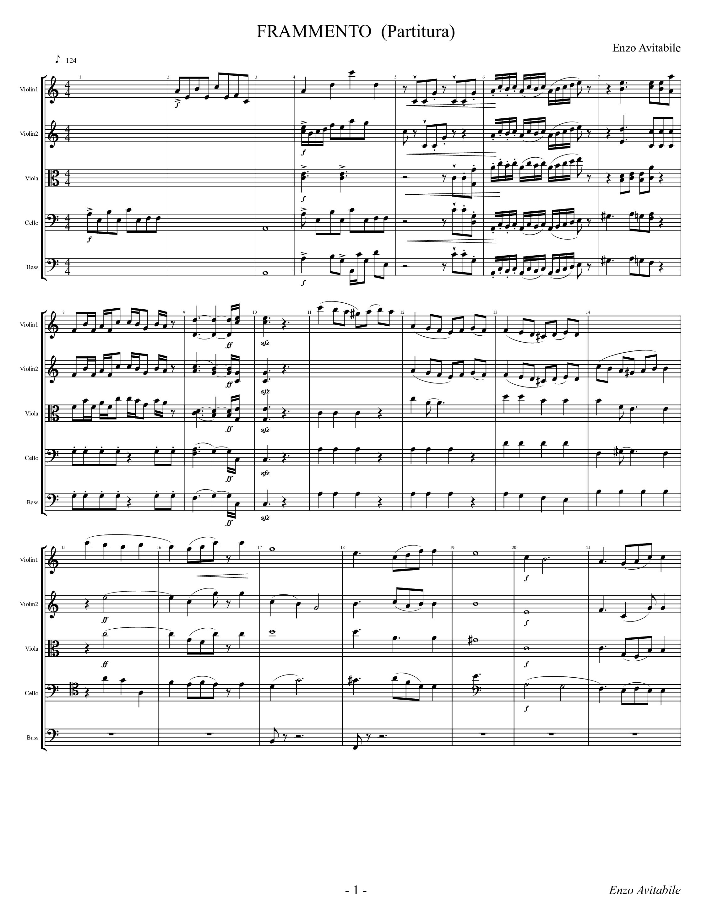Frammento 2  - Enzo Avitabile