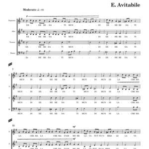 3-Exheredati mundi accappella - Partitura completa