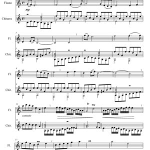 Anà per flauto e chitarra - Enzo Avitabile
