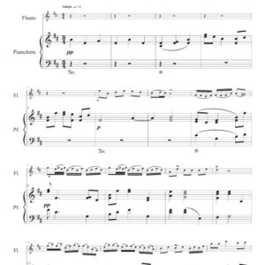 Concerto in A minor -  Trascrizione per flauto e pianoforte dal concerto in A m per fl. e och. d'archi II. - Enzo Avitabile