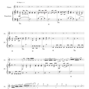 Concerto in A minor - Trascrizione per flauto e pianoforte dal concerto in A m per fl. e och. d'archi III. - Enzo Avitabile