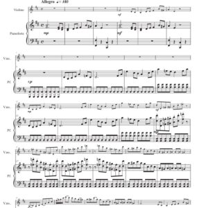 Terzo suono Variazione II. per Violino e Pianoforte - Enzo Avitabile