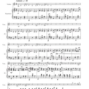Terzo suono Variazione III. per Violino e Pianoforte - Enzo Avitabile